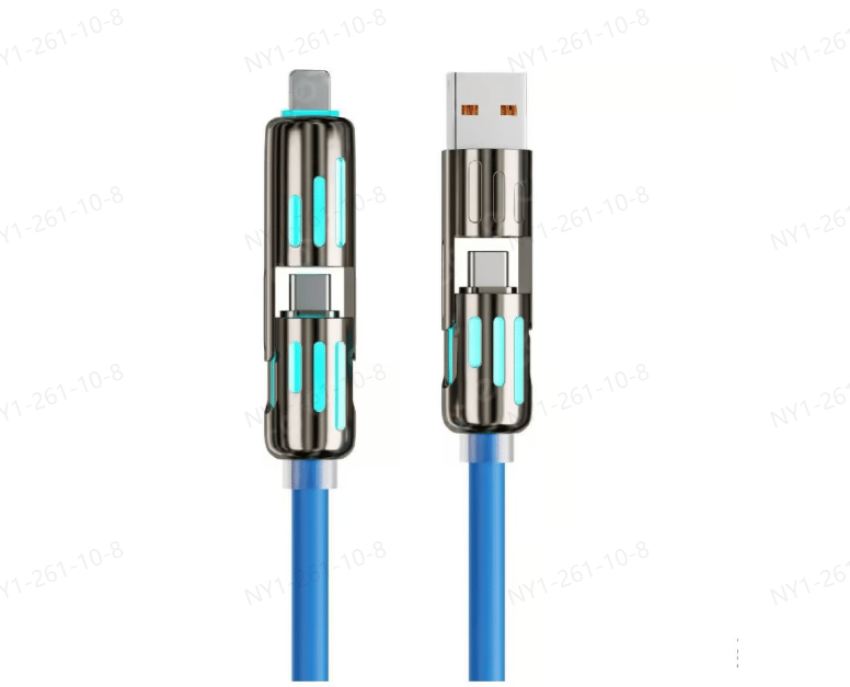 📲240W⚡ 4-in-1 USB Cable -⚡Buy More Save More⚡